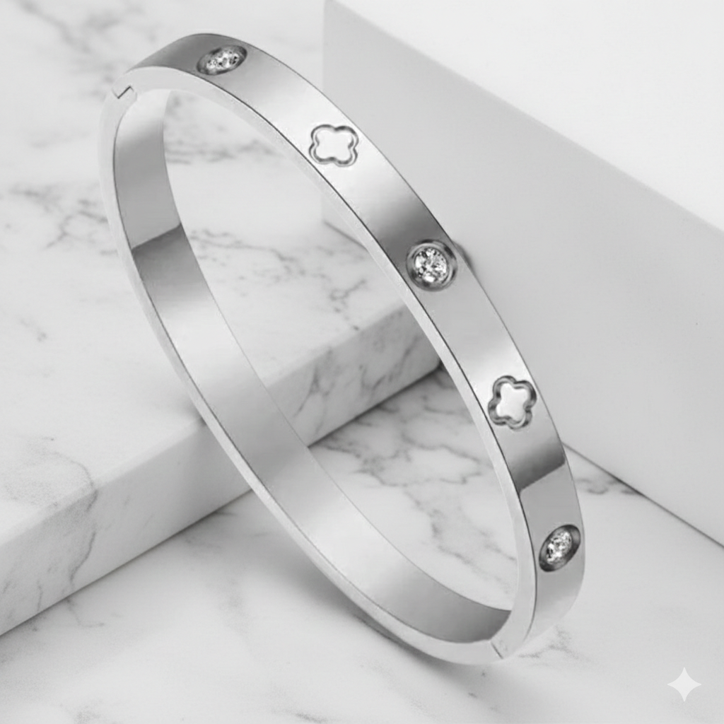 BRAZALETE CARMIN TREBÓL
