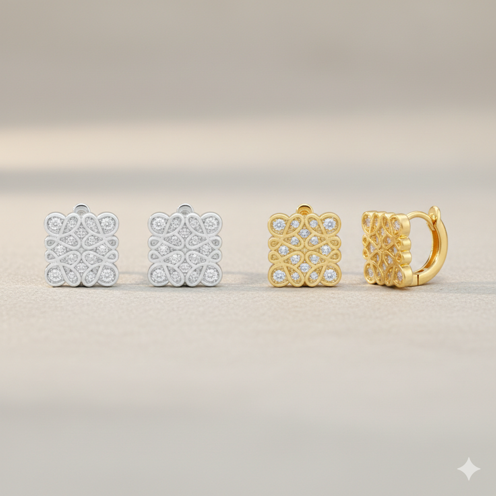 ARETES LOEWES CHICOS