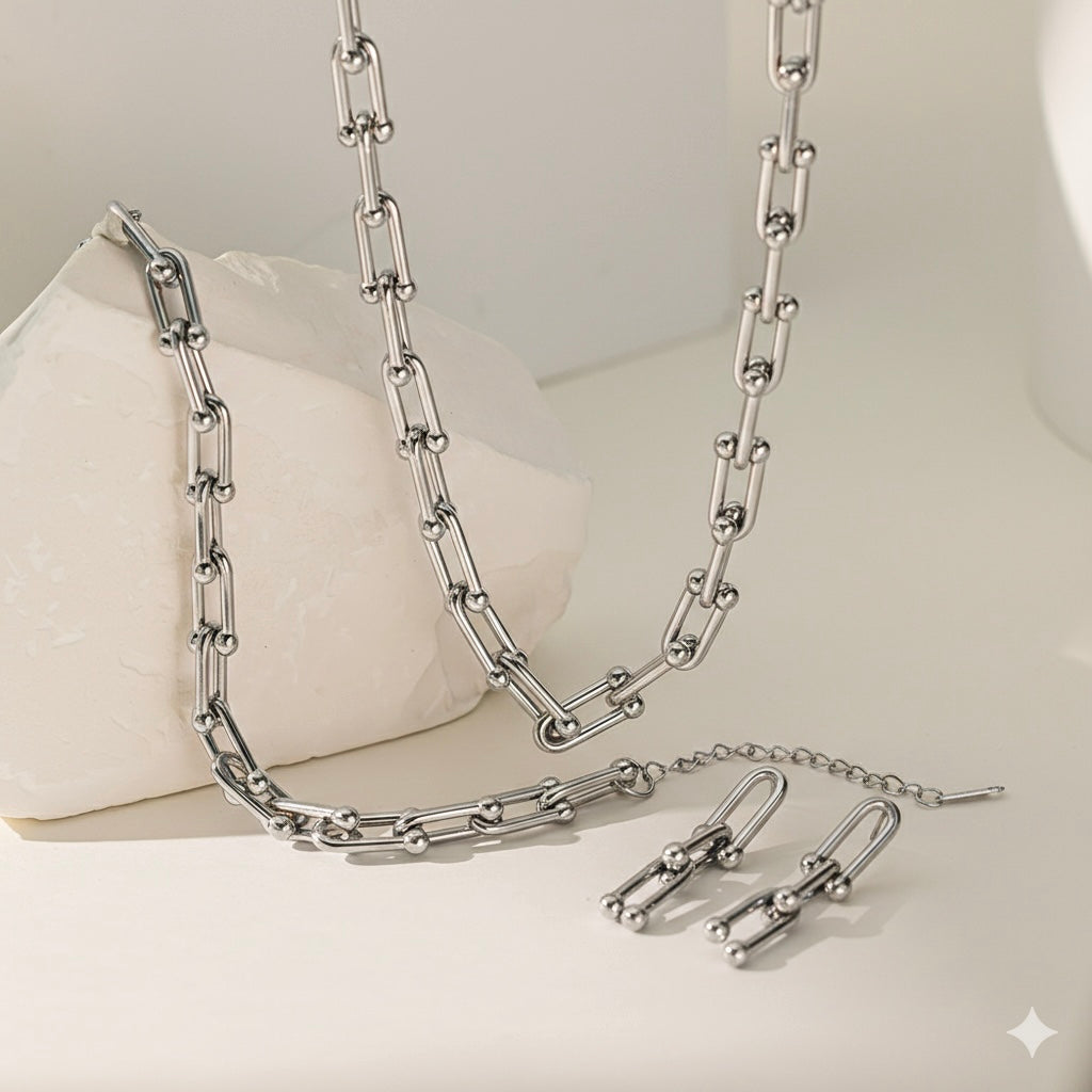 COLLAR SET HERRADURA