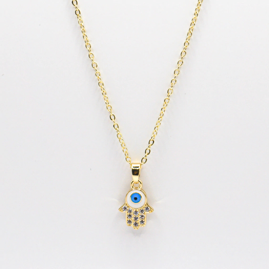 COLLAR MANO OJO TURCO