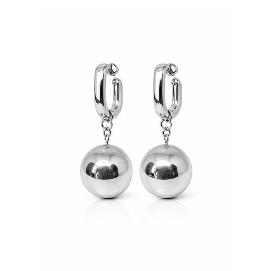 ARETES PAULETTE PLATEADOS