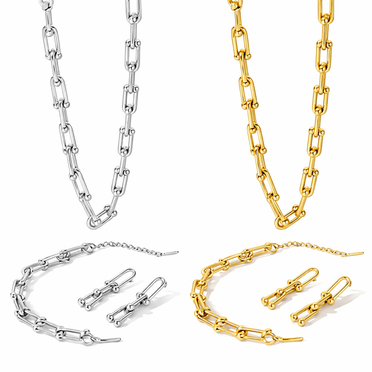 COLLAR SET HERRADURA