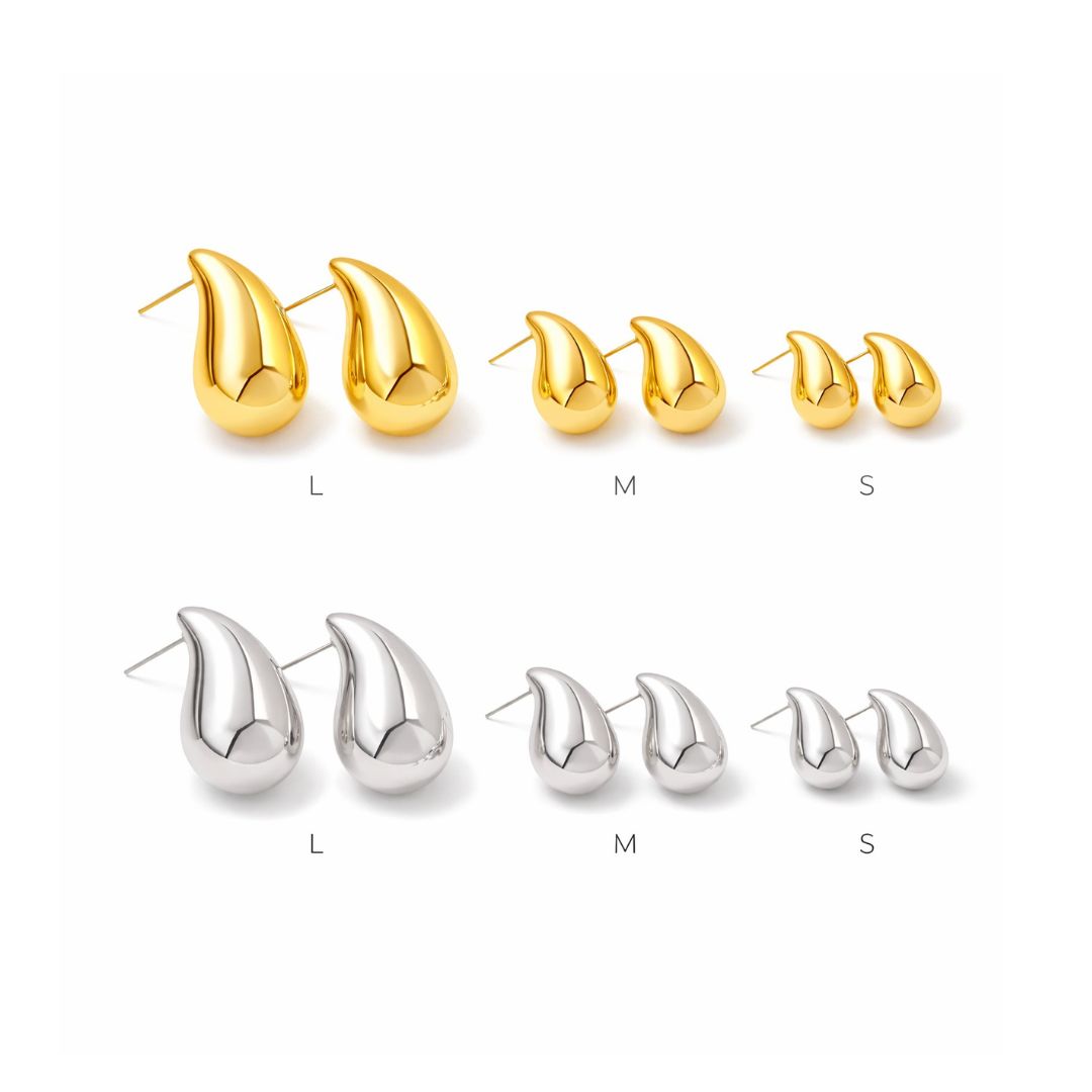 ARETES GOTA S/ M/ L