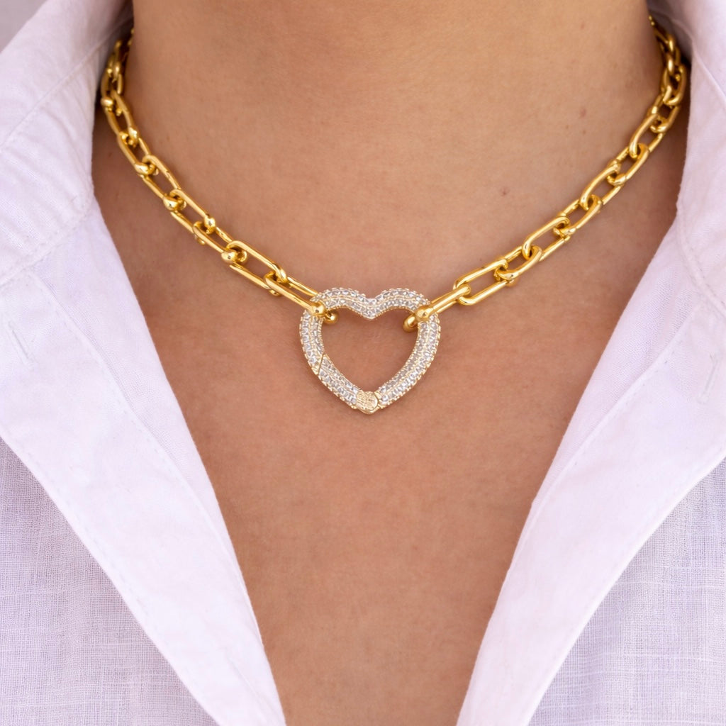 COLLAR TAFFI CORAZÓN