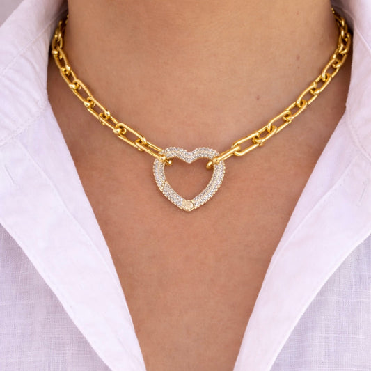 COLLAR TAFFI CORAZÓN