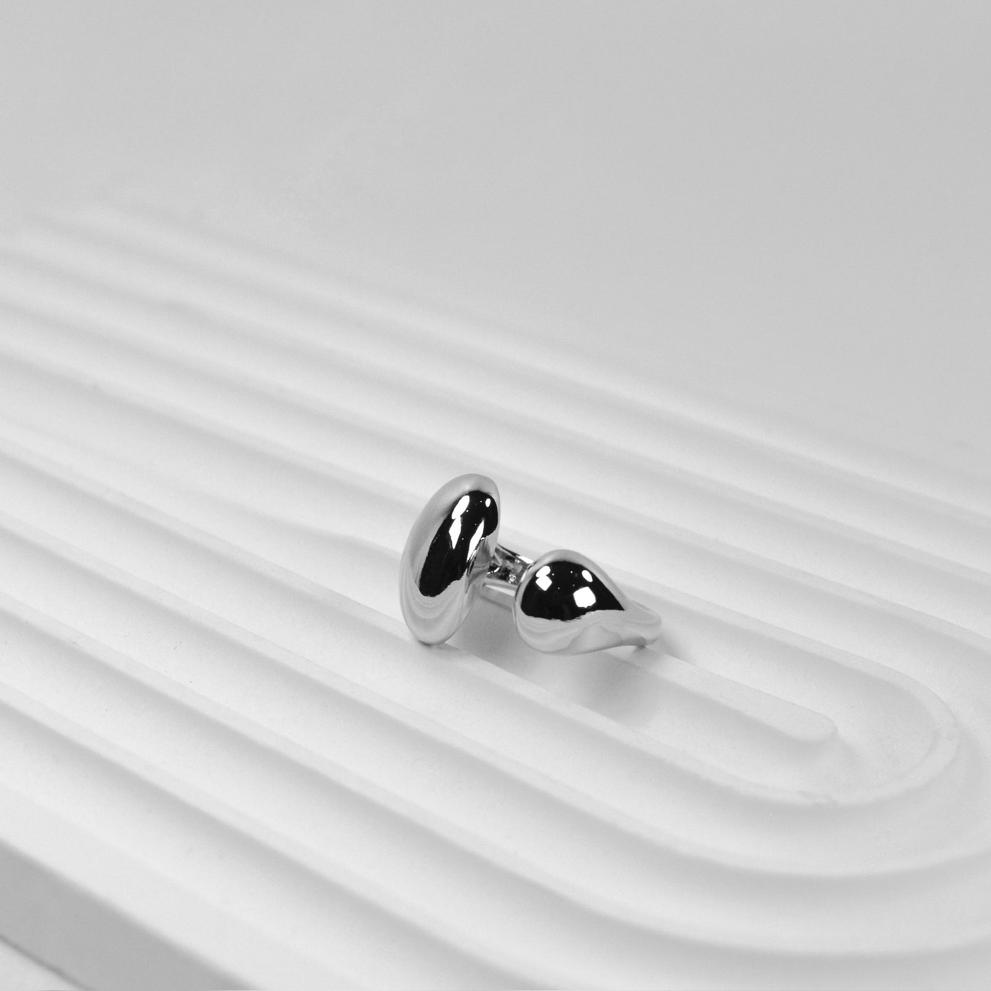 ANILLO ALAÏA  PLATEADO