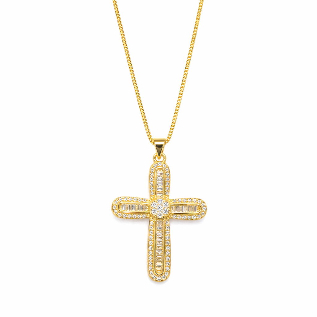COLLAR CRUZ OVAL