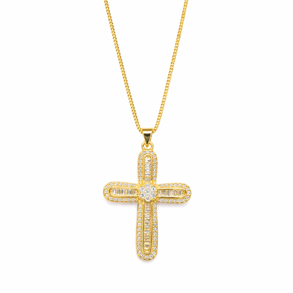 COLLAR CRUZ OVAL