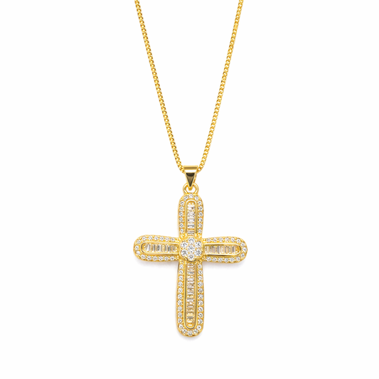 COLLAR CRUZ OVAL