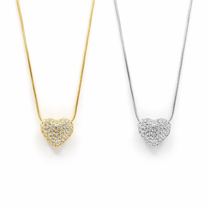 COLLAR CORAZÓN DOBLE CARA