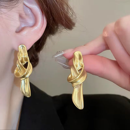 ARETES NUDO LARGO