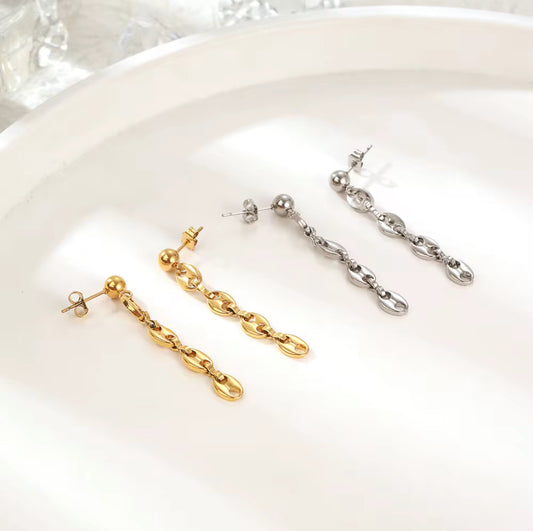 ARETES GRANO DE CAFÉ MINI