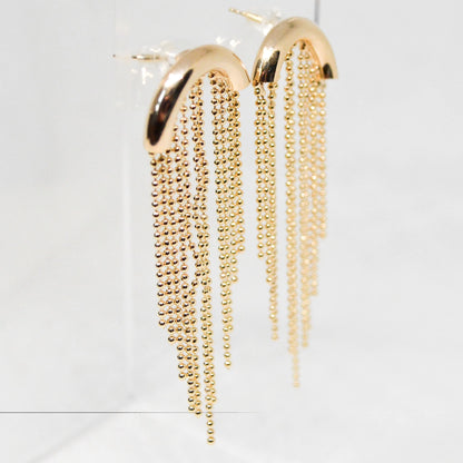 ARETES LLUVIA DORADA