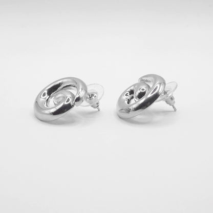 ARETES CAROL PLATEADOS