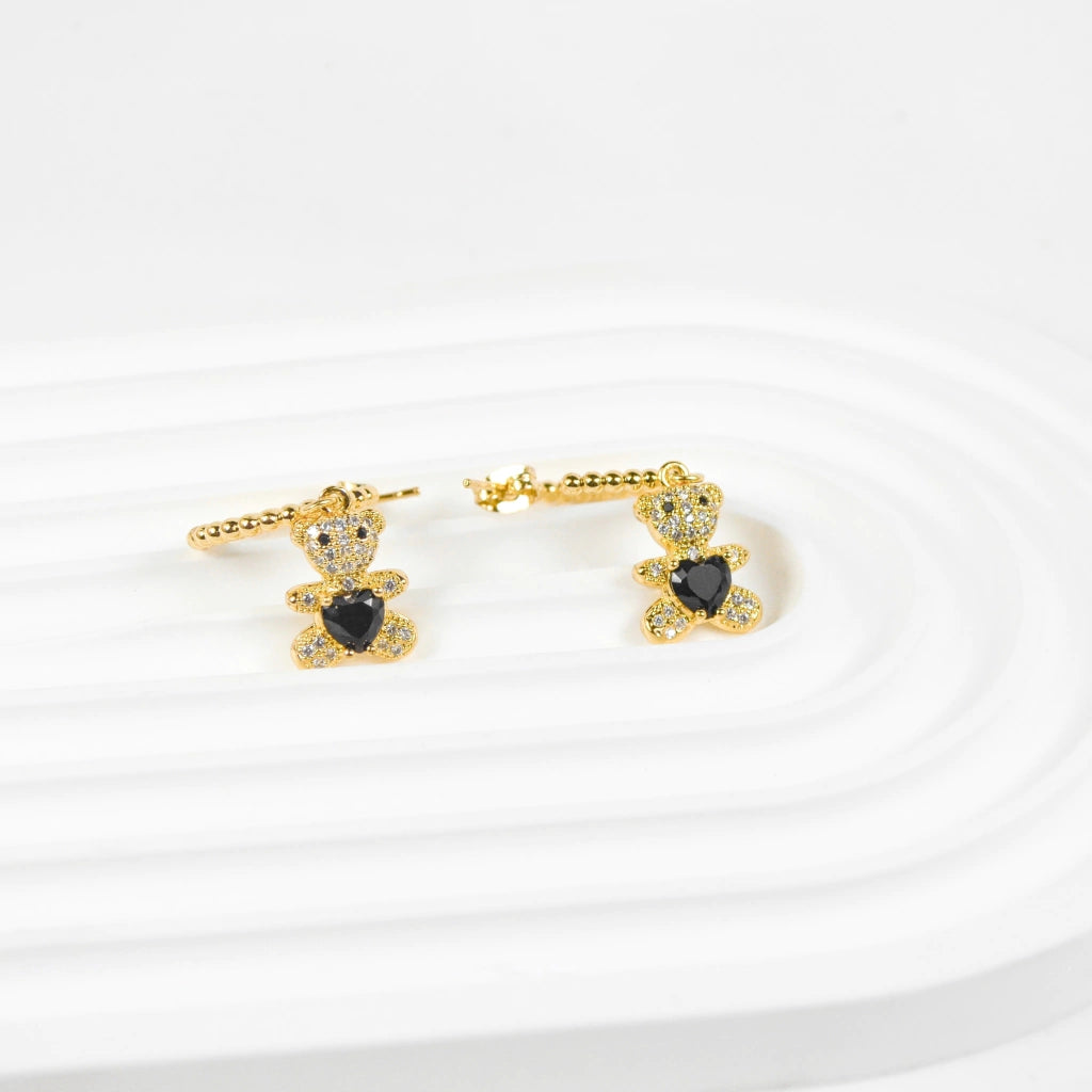 HUGGIES OSO CORAZÓN NEGRO