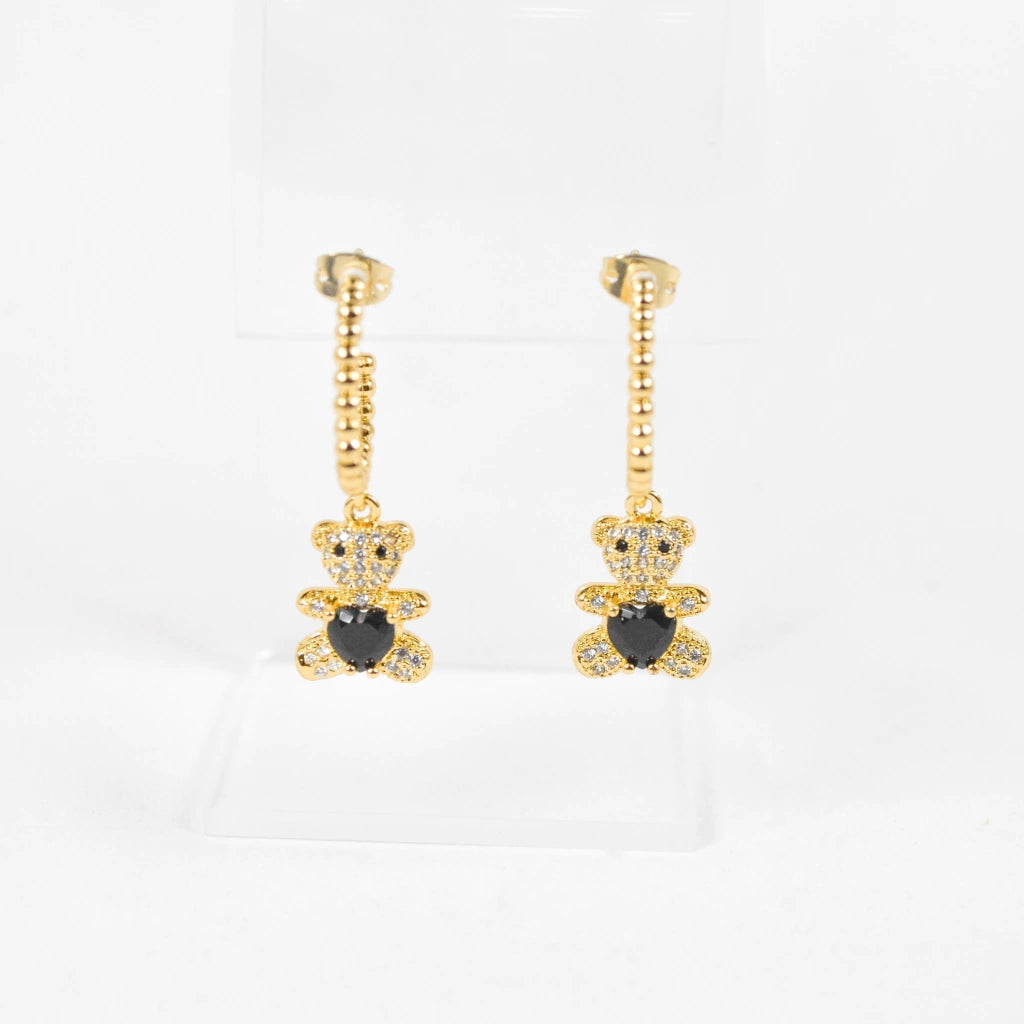 HUGGIES OSO CORAZÓN NEGRO