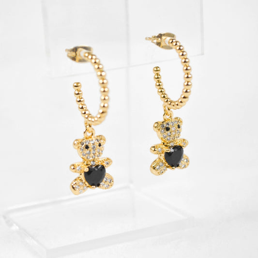 HUGGIES OSO CORAZÓN NEGRO