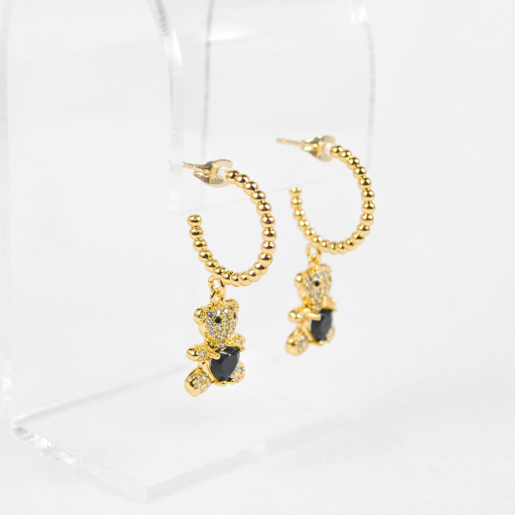 HUGGIES OSO CORAZÓN NEGRO