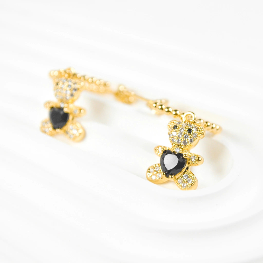 HUGGIES OSO CORAZÓN NEGRO