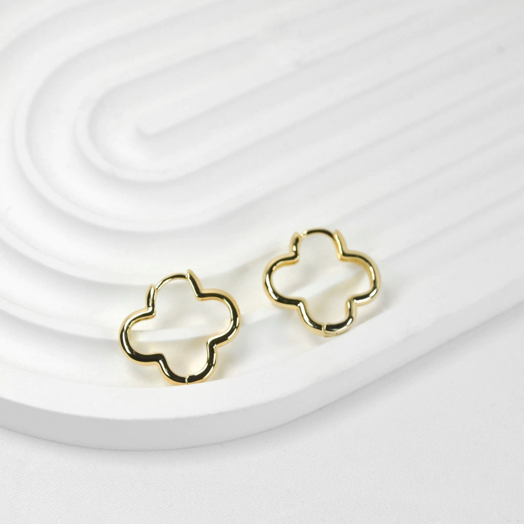 ARRACADA TREBOL DORADO