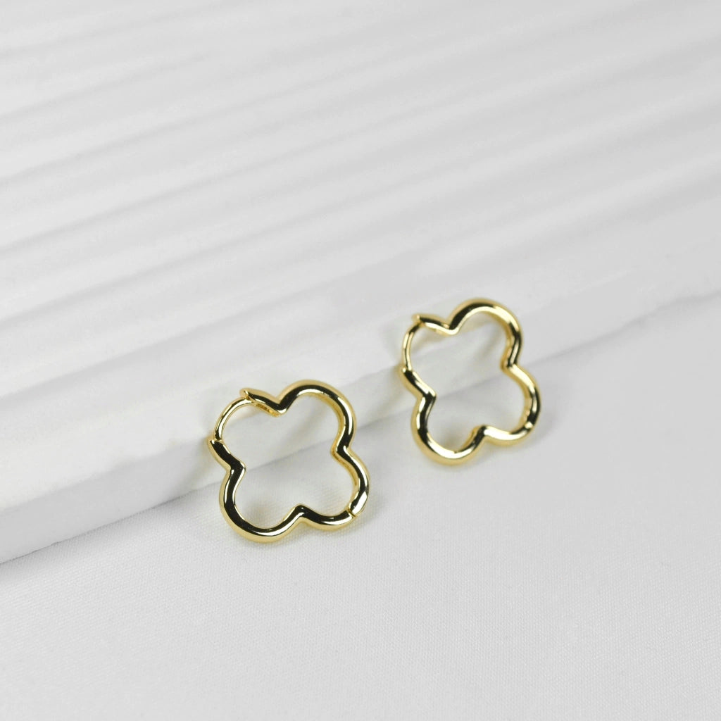 ARRACADA TREBOL DORADO