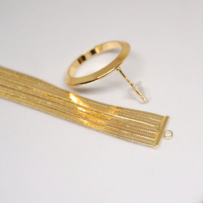 ARETES CAYETANA /  2 en 1