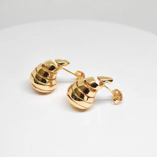 ARETES GOTA ESPIRAL