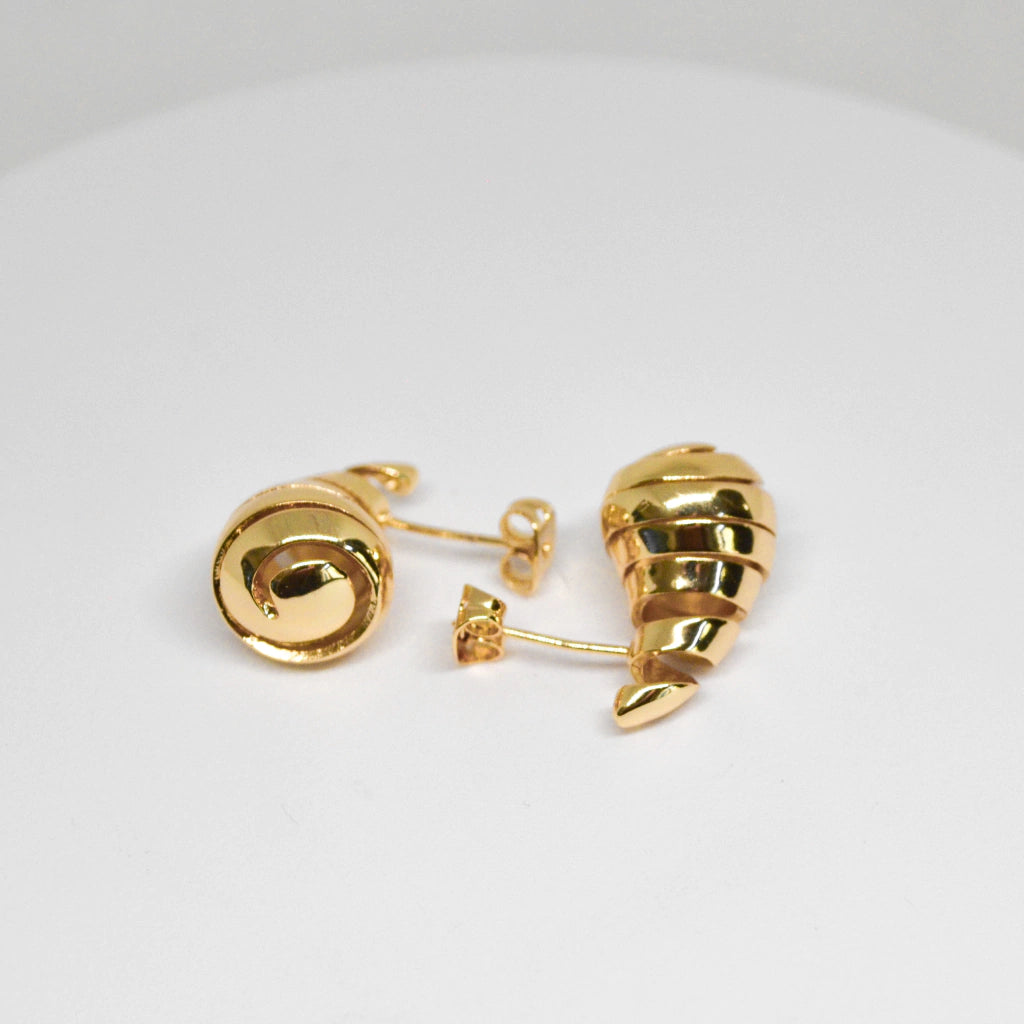 ARETES GOTA ESPIRAL