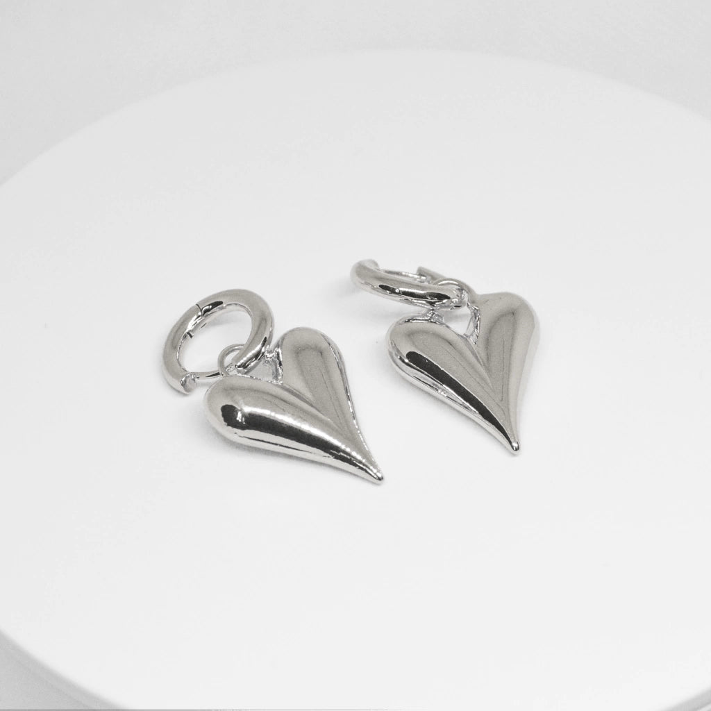 ARETES SAN VALENTÍN  / 2 EN 1