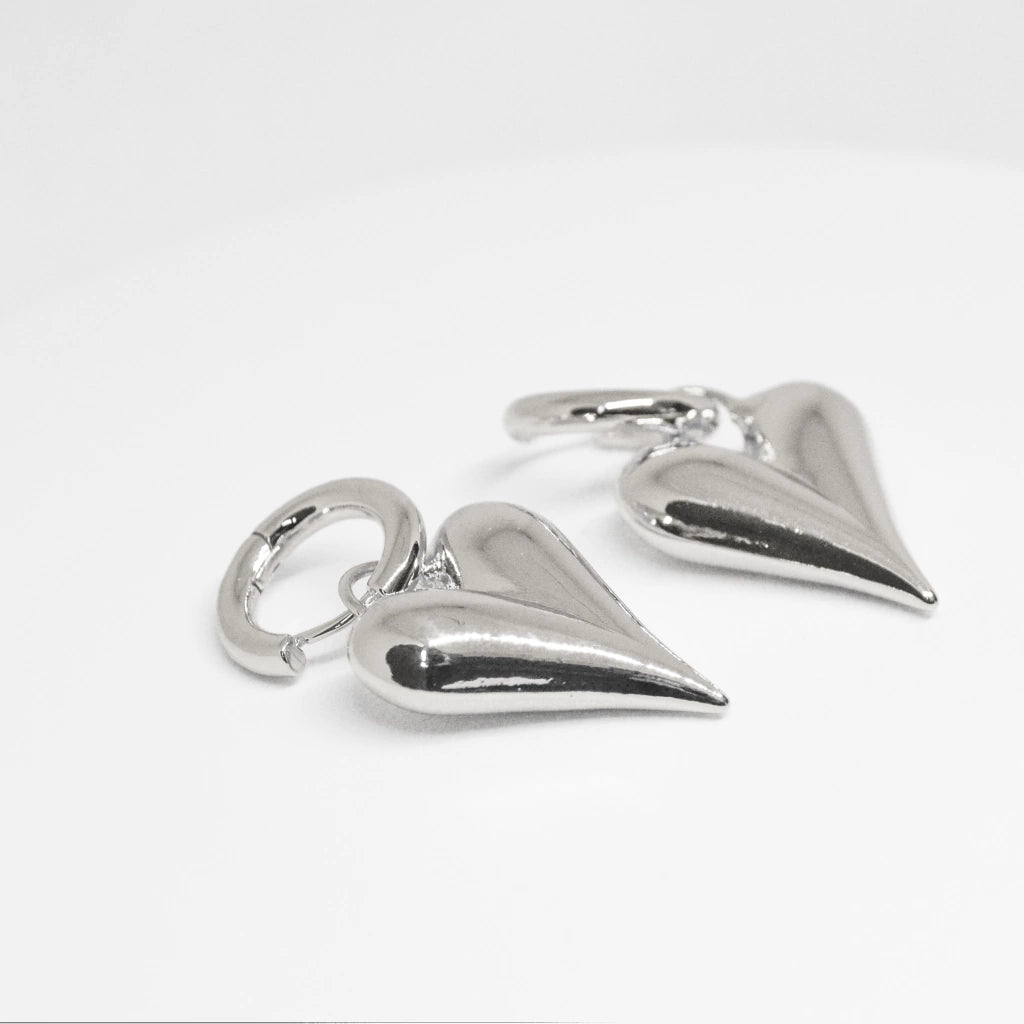 ARETES SAN VALENTÍN  / 2 EN 1