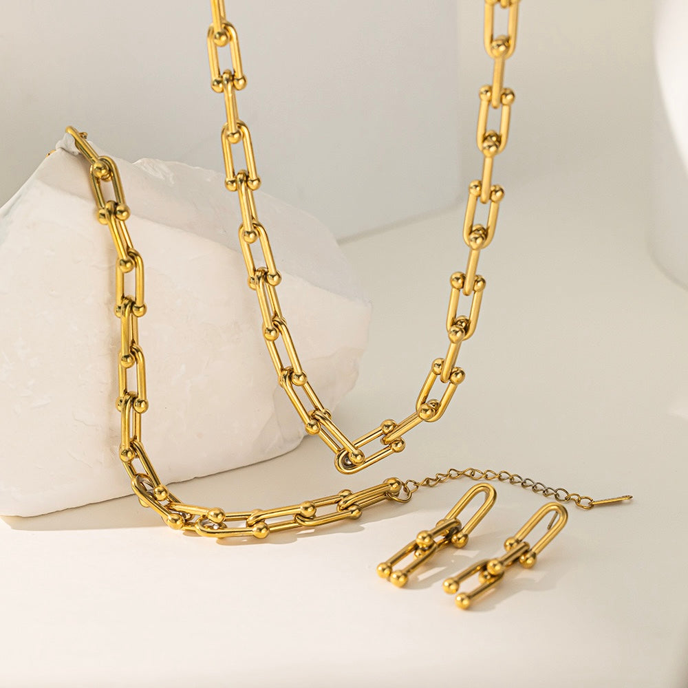 COLLAR SET HERRADURA