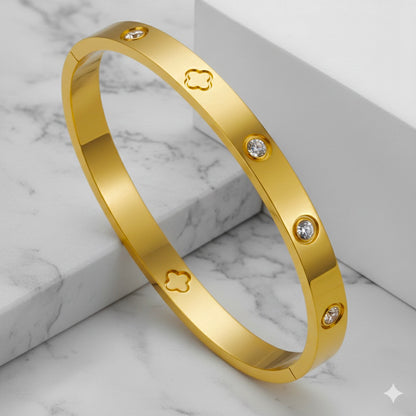 BRAZALETE CARMIN TREBÓL