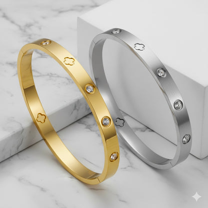 BRAZALETE CARMIN TREBÓL