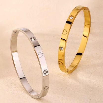 BRAZALETE CARMIN CORAZÓN
