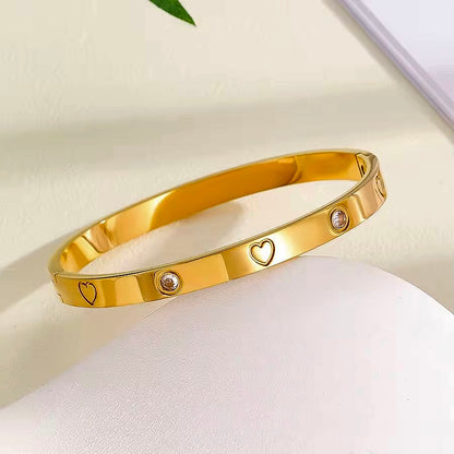 BRAZALETE CARMIN CORAZÓN
