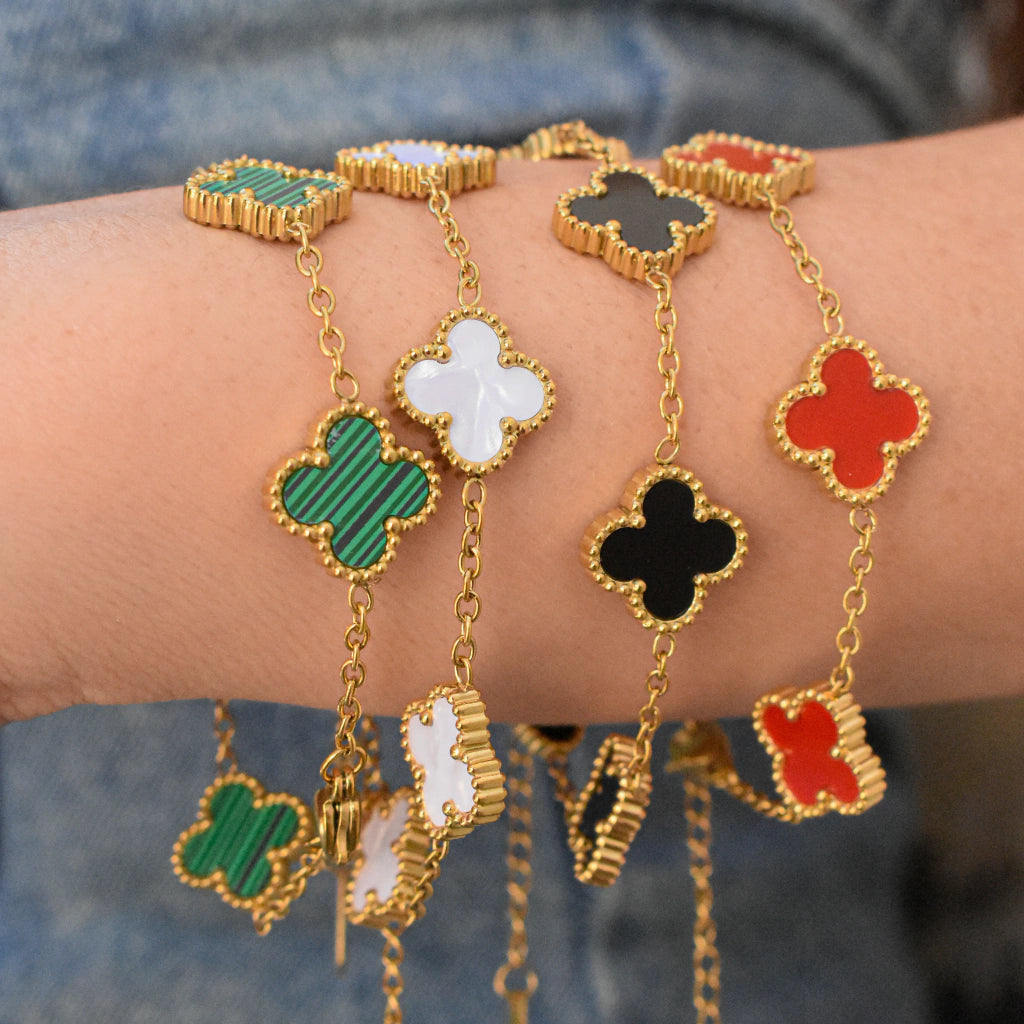 PULSERA TRÉBOL DUPE