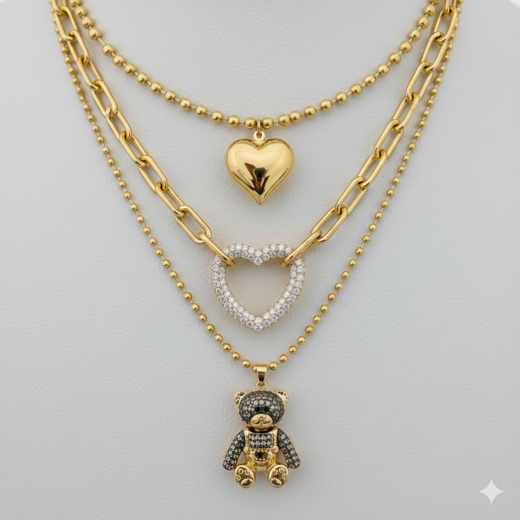 COLLAR TAFFI CORAZÓN