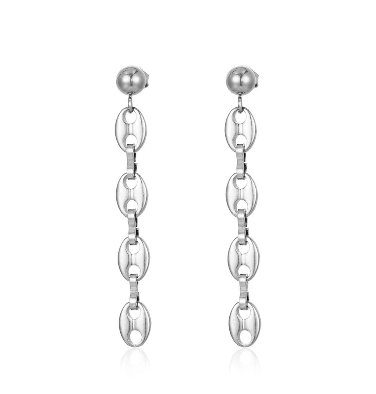 COLLAR SET GRANO DE CAFÉ MINI