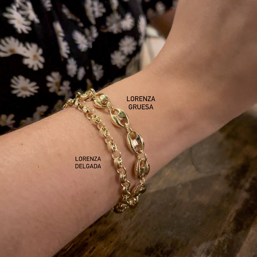 PULSERA LORENZA GRUESA