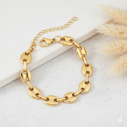 PULSERA GRANO DE CAFÉ