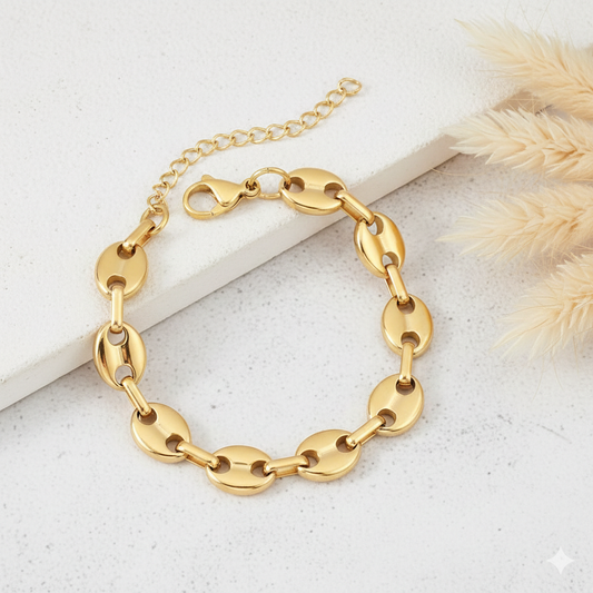 PULSERA GRANO DE CAFÉ