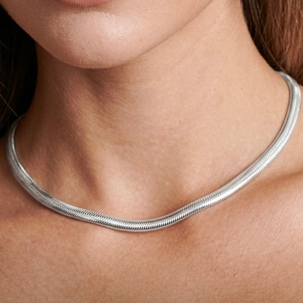 CADENA HUESO DE SERPIENTE