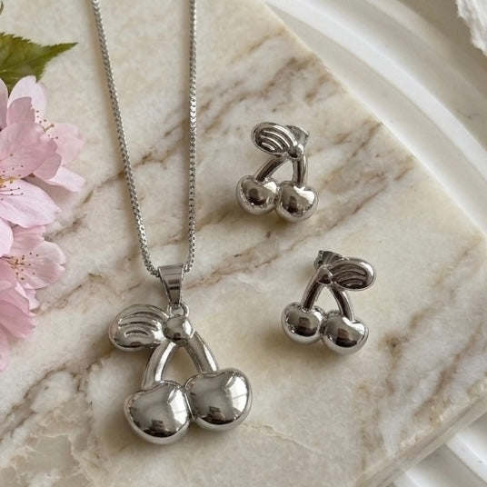 COLLAR SET CHERRIES