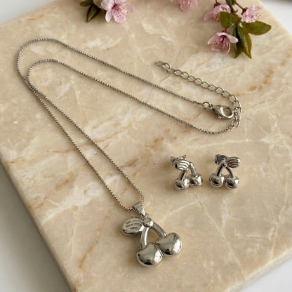 COLLAR SET CHERRIES