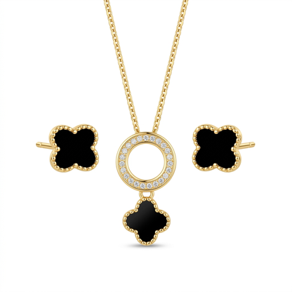 COLLAR SET TRÉBOL VAL