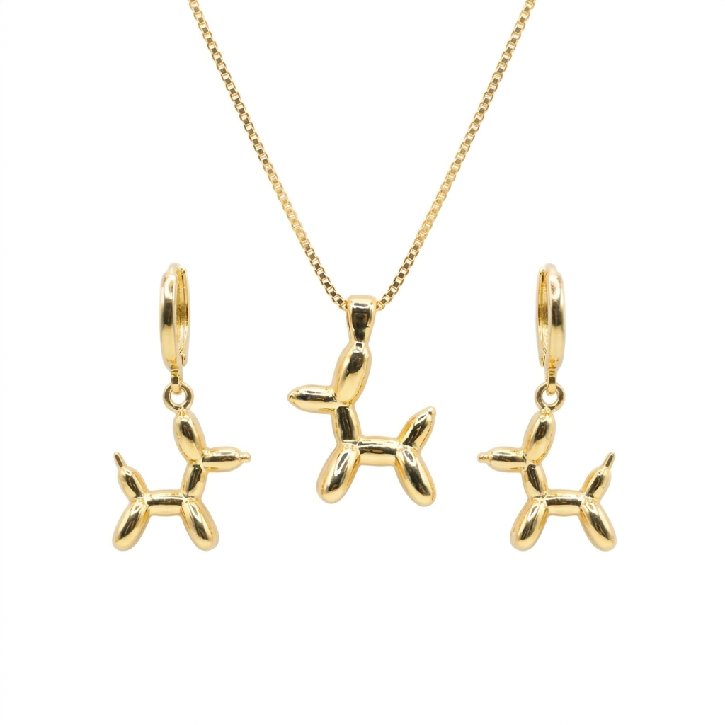 COLLAR SET GLOBO DOG