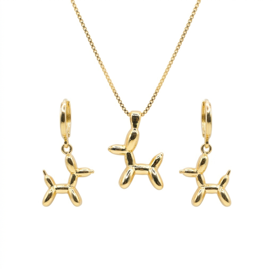 COLLAR SET GLOBO DOG