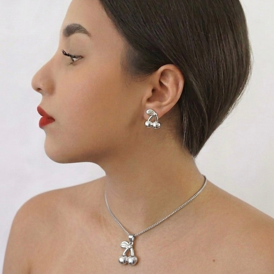 COLLAR SET CHERRIES