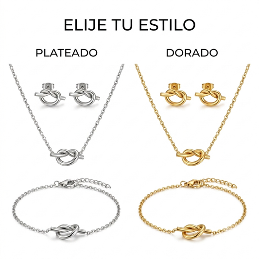 COLLAR SET NUDO