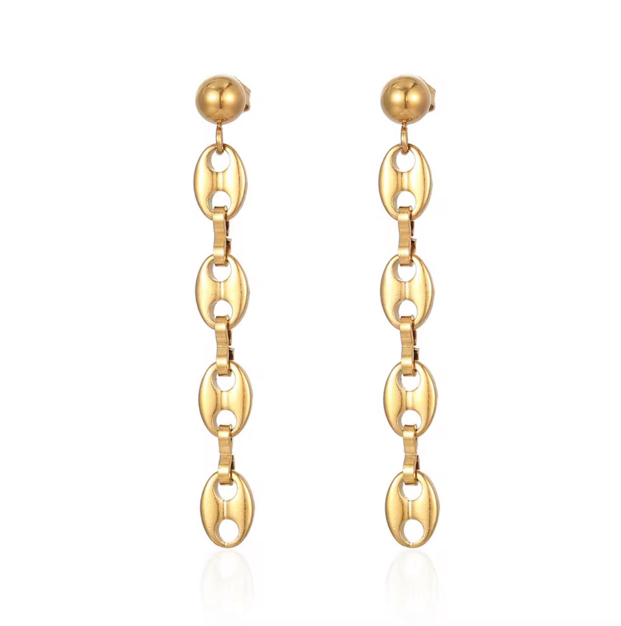 ARETES GRANO DE CAFÉ MINI